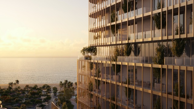 Residences positioned for sunset outlooks