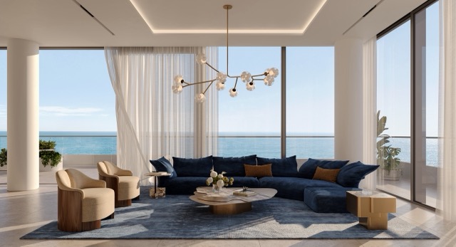Living spaces framed by open views